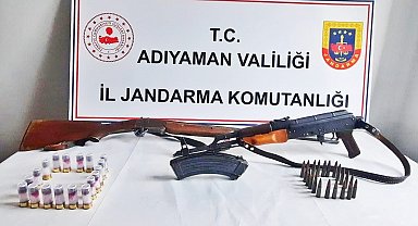 Jandarmadan silah operasyonu: 2 gözaltı