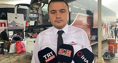 Ticari taksi şoförü 25 yolcunun hayatını tehlikeye attı