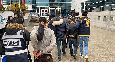 Hırsızlık operasyonunda 6 şahıs tutuklandı