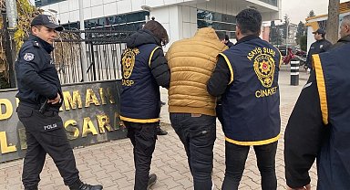 Husumetlisini öldüren şahıs adliyeye sevk edildi