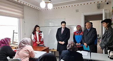 Kaymakam Seyhan, ADEM'de incelemelerde bulundu