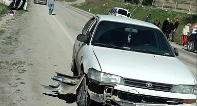 Adıyaman'da 3 araç çarpıştı: 3 yaralı