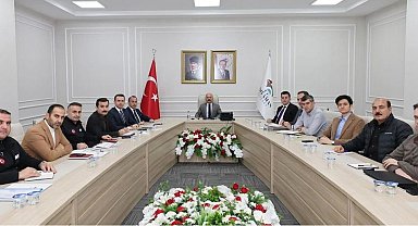 Adıyaman'da kalıcı deprem konutları ile ilgili toplantı yapıldı