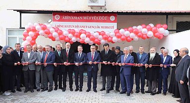 Amine Hatun Diyanet Gençlik Merkezi açıldı