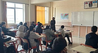 Öğrenciler, ÇEDES projesi hakkında bilgilendirildi