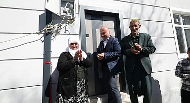 Sincikli depremzedeler yeni yuvalarına kavuştu