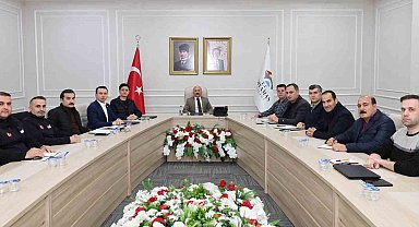 Vali yardımcıları değerlendirme toplantısı yapıldı
