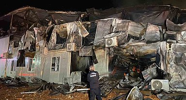 Adıyaman'daki korkutan yatakhane yangını söndürüldü
