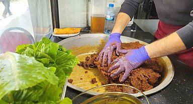 Adıyaman'ın eşsiz lezzeti çiğköfte Ramazan'da da sofralarda
