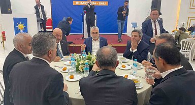 Bakan Işıkhan, Adıyaman'da AK Parti teşkilatıyla iftar yemeğinde bir araya geldi