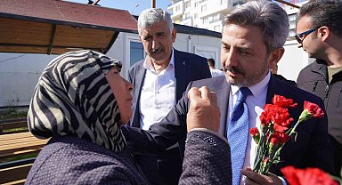 Bakan Yardımcısı Aydın, deprem mağduru kadınları unutmadı