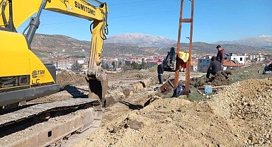 Gölbaşı'nda altyapı çalışmaları devam ediyor