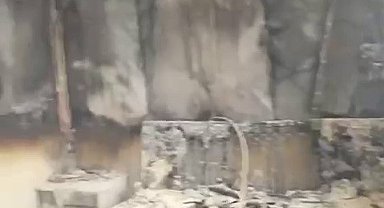 Konteynerde çıkan yangın korkuttu