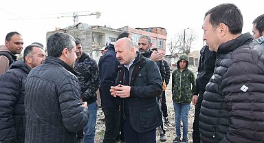 Vali Varol, kentsel dönüşümün yapılacağı alanı inceledi