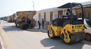 Vartana Prefabrik Yaşam Merkezinde asfalt çalışmaları devam ediyor