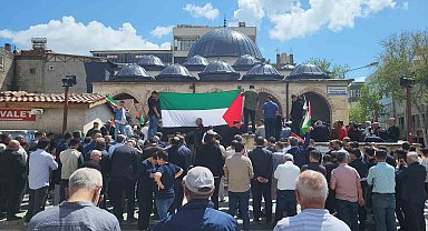 Adıyaman'da İsmail Haniye'nin çocukları ve torunları için gıyabi cenaze namazı kılındı