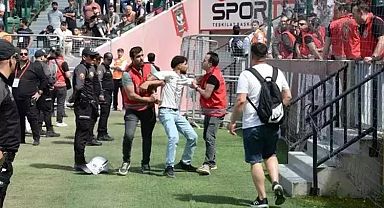 Amed Sportif Faaliyetler-Alagöz Holding Iğdır maçında 6 yaralı, 23 gözaltı