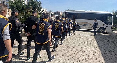 Organize suç örgütüne operasyon: 4 şahıs tutuklandı