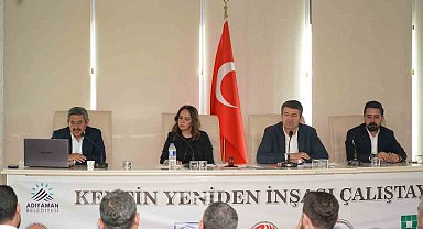 'Kentin yeniden inşası' çalıştayı düzenlendi