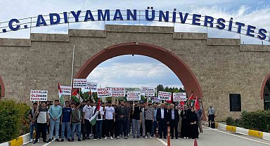 Adıyaman Üniversitesi öğrencilerinden Gazze'ye destek
