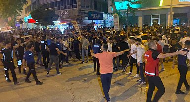 Adıyaman'da Fenerbahçe-Galatasaray maçı sonrası kavga