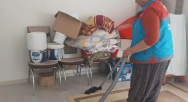Evde bakım ve temizlik hizmetleri devam ediyor