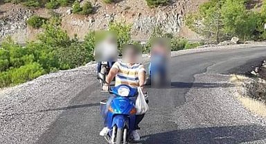 Park halindeki motosiklet çalındı