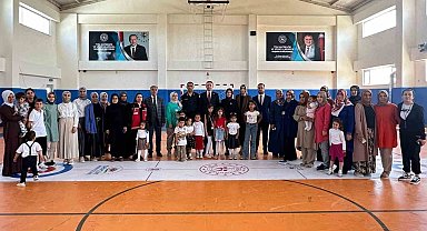 Samsatlı anneler çocukları ile birlikte eğlendi