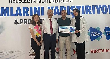Adıyamanlı öğrenciler Geleceğin Mühendisleri yarışmasında ödül aldı