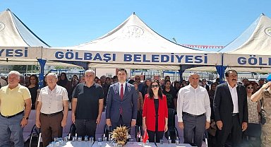 Gölbaşı Halk Eğitim Merkezi yılsonu sergisi açıldı