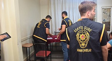 Polis ekipleri 'yasa dışı bahis' uygulaması yaptı