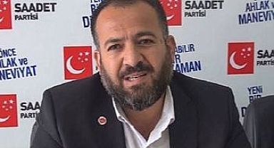 Saadet partisi Adıyaman İl Başkanı ASNUK