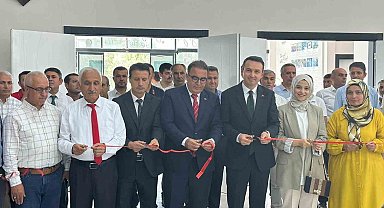 Samsat'ta el emeği göz nuru eserler sergilendi