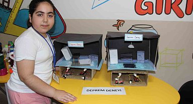 Zeki çocukların tasarımlarında 'deprem' ve 'Gazze' ön plana çıktı