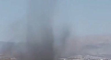 Adıyaman'da hortum görüntülendi