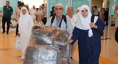 Adıyaman'ın hacı kafilesi geri döndü