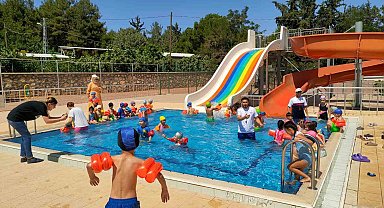 Aquapark kapılarını çocuklara açtı