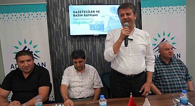 Başkan Tutdere, Basın Bayramı'nda gazetecilerle bir araya geldi