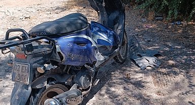 Gölbaşı'nda hafif ticari araç ile motosiklet çarpıştı: 1 yaralı