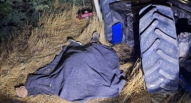 Kullandığı traktörün altında kalan sürücü hayatını kaybetti