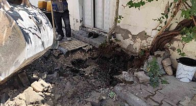 Yapılan haber sonrası lağım borusu sorunu çözüldü