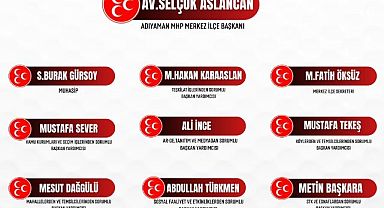 MHP Adıyaman Merkez ilçe Divan Kurulu Belirlendi