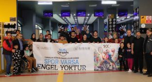 '3 Aralık Dünya Engelliler Günü'ne özel Bowling turnuvası gerçekleştirildi