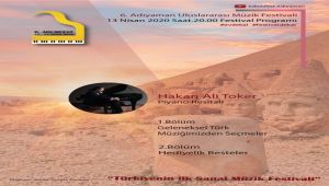 6.Adıyaman Uluslararası Müzik Festivali İlk Kez Sanal Yapılacak