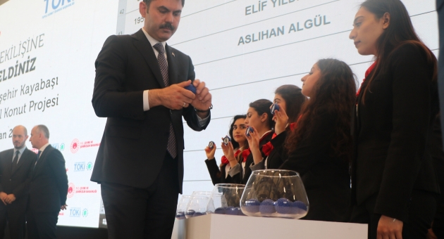 6 Bin 300 TOKİ Konutu İçin Kuralar Çekiliyor