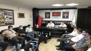 Adıyaman 1954 Spor yönetiminden Başkan Dağtekin’e ziyaret