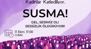 Adıyaman Barosu’ndan kadına şiddet protestosu: 'Susma, Sessizlik Öldürüyor'