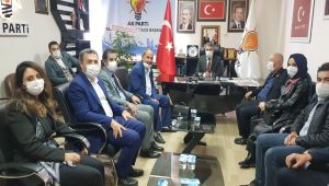 Adıyaman Barosundan Başkan Alkayış'a hayırlı olsun ziyareti