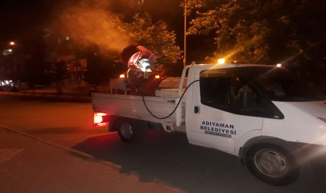 Adıyaman Belediyesi Haşereyle Mücadeleye Hız Verdi