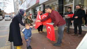 Adıyaman Belediyesi Kenti Türk Bayrağı İle Donattı